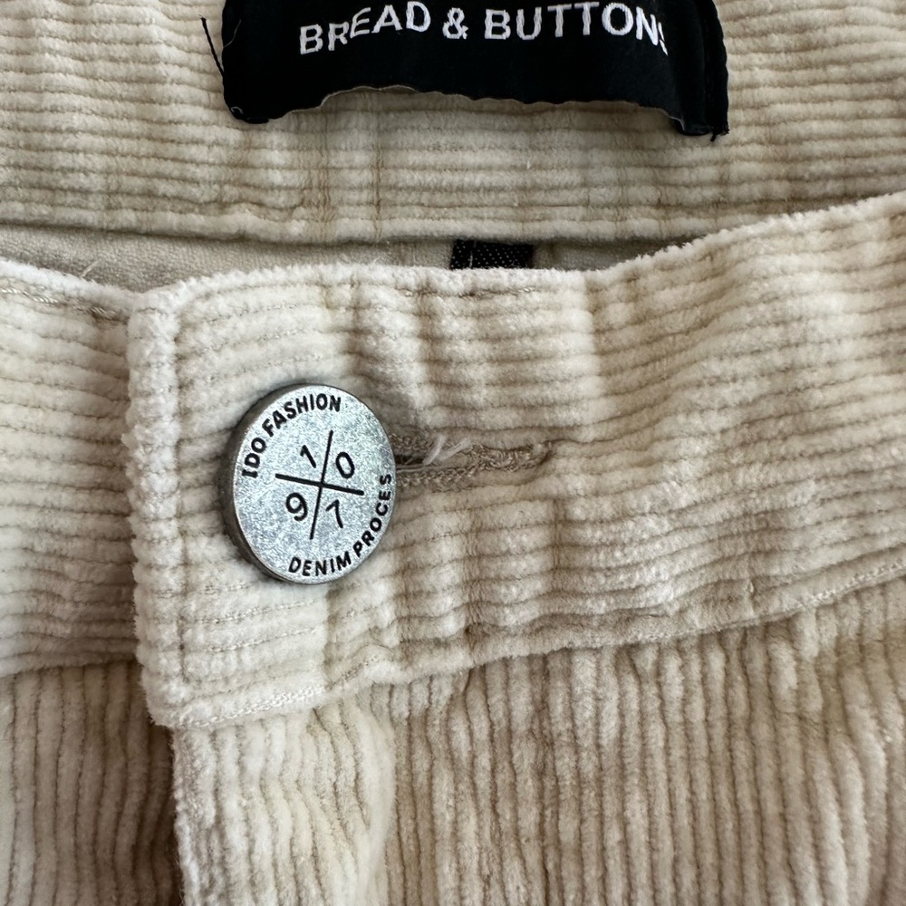 Cream Corduroy Pants - image 4